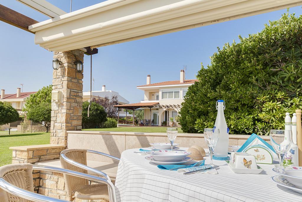 Villa Nefeli Akti Salonikiou B Ayios Nikolaos Bagian luar foto