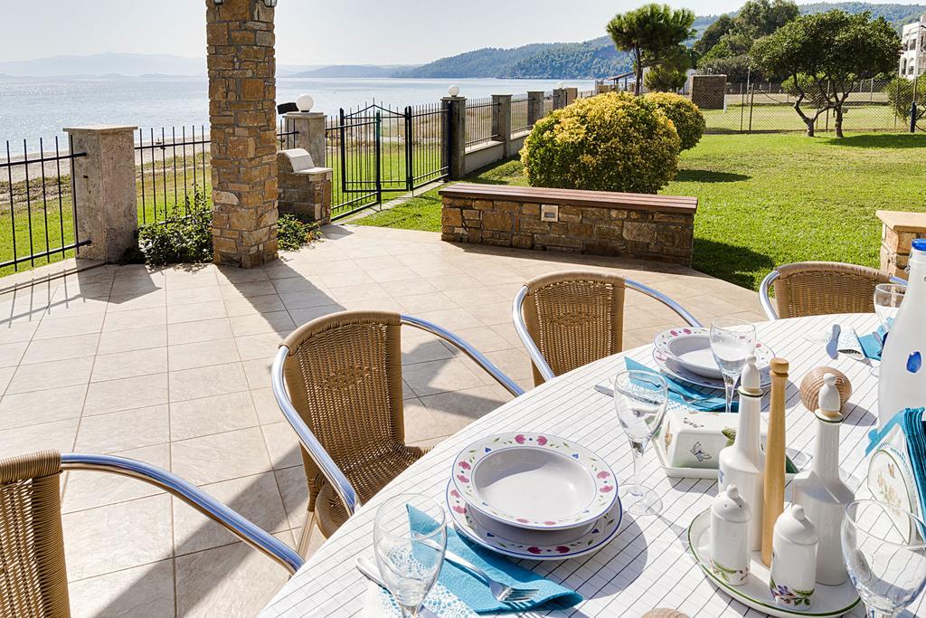Villa Nefeli Akti Salonikiou B Ayios Nikolaos Bagian luar foto