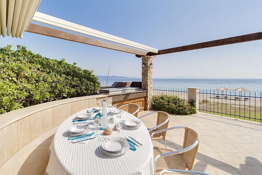 Villa Nefeli Akti Salonikiou B Ayios Nikolaos Bagian luar foto